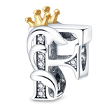 Alphabet Letter Charm Jewellery 925 Sterling Silver