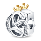 Alphabet Letter Charm Jewellery 925 Sterling Silver