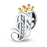 Alphabet Letter Charm Jewellery 925 Sterling Silver