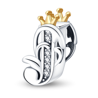 Alphabet Letter Charm Jewellery 925 Sterling Silver