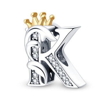 Alphabet Letter Charm Jewellery 925 Sterling Silver