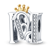 Alphabet Letter Charm Jewellery 925 Sterling Silver