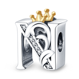 Alphabet Letter Charm Jewellery 925 Sterling Silver