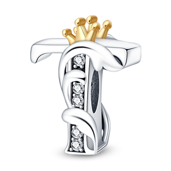 Alphabet Letter Charm Jewellery 925 Sterling Silver