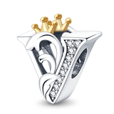 Alphabet Letter Charm Jewellery 925 Sterling Silver