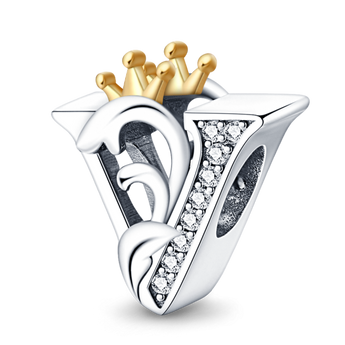 Alphabet Letter Charm Jewellery 925 Sterling Silver