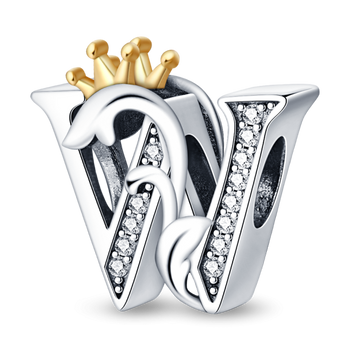 Alphabet Letter Charm Jewellery 925 Sterling Silver