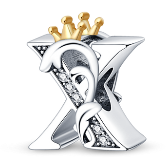 Alphabet Letter Charm Jewellery 925 Sterling Silver