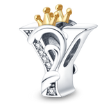 Alphabet Letter Charm Jewellery 925 Sterling Silver