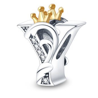 Alphabet Letter Charm Jewellery 925 Sterling Silver