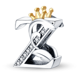 Alphabet Letter Charm Jewellery 925 Sterling Silver