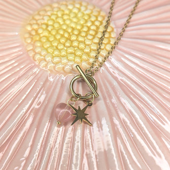 Amnesia Jewellery | Gold Plated Aurora Wish Upon A Star Necklace