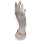 Amnesia Jewellery | Gold Plated Stainless Steel Cassie Paperclip Chain Bracelet. Our Cassie twisted paperclip bracelet is made from gold plated stainless steel with multi coloured enamel and sailors clasp. Tarnish Free and Waterproof. Shop now for quality Jewellery/Jewelry!