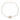 Amnesia Jewellery | Gold Plated Stainless Steel Chelsea Paperclip Chain Necklace. Our 20" Chelsea Twisted Paperclip Necklace is made from gold plated stainless steel with white enamel decoration and sailors clasp. Tarnish Free and Waterproof. Shop now for quality Jewellery/Jewelry!