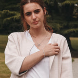 Silver Classic Cubic Zirconia Bolo Bracelet