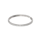 Silver Cubic Zirconia Tennis Bracelet 