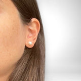 9ct gold Classic Pearl Stud Earrings