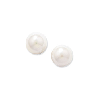 9ct Gold Pearl Stud Earrings