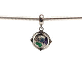 Coloured Globe Dangle Charm