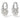 Amnesia Jewellery | Gold Plated Stainless Steel Crystal Huggie Hoops