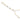 Amnesia Jewellery | Cubic Zirconia Slave Bracelet Gold Plated