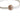 Rose Gold Plated Sterling Silver Leaf Design Charm