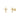 9ct Gold Classic Cubic Zirconia Cross Stud Earrings