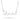 Personalised Cursive Name Paperclip Chain Necklace in Silver or Gold