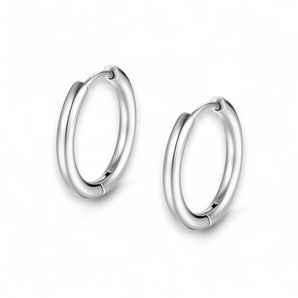 Amnesia Jewellery | Ella Gold Plated Stainless Steel Hoop Earrings
