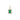 9ct Gold Emerald Cubic Zirconia Pendant Necklace