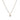 Amnesia Jewellery | Gold Plated Stainless Steel Faith Pendant Necklace