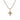 Amnesia Jewellery | Gold Plated Stainless Steel Faith Pendant Necklace