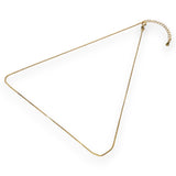 Sterling Silver Freya 1mm Wheat Chain layered with 18ct Gold