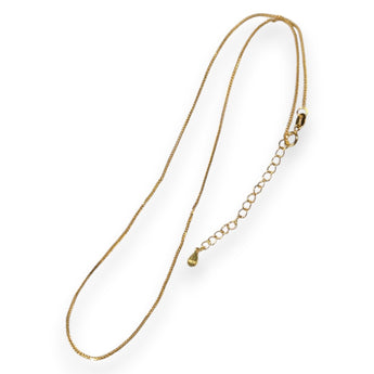 Sterling Silver Freya 1mm Wheat Chain Layered with 18ct Gold Plating