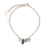 Amnesia Jewellery | Gold Plated Stainless Lottie Gemstone Bracelet