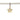 Gold Plated Sterling Silver Star with CZ  Dangle Charm