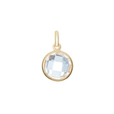 9ct Gold Polished Cubic Zirconia Pendant Necklace