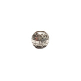925 silver charm bead engraved with “I Love You”. Hypoallergenic, tarnish-resistant and compatible with European charm bracelets - perfect gifting jewellery.