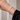 Urban Pizazz Model Wearing 925 Sterling Silver Infinity Cubic Zirconia Bracelet