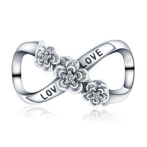 Sterling Silver Infinity Loop Love Charm