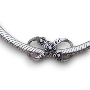 Sterling Silver Infinity Loop Love Charm