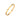 Amnesia Jewellery | Iris 4mm Gold Plated Stainless Steel Bangle