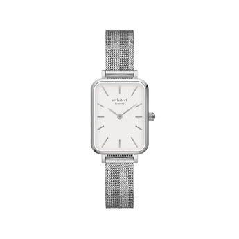 Ladies Handwriting Engraved Architect Lille Watch - Cloud Silver