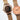 Ladies Modern Font Engraved Architect Coral Watch - Rose Gold Mesh Strap
