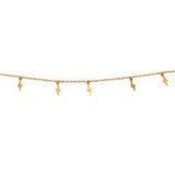 Amnesia Jewellery | Gold Plated Stainless Steel Lightning Choker