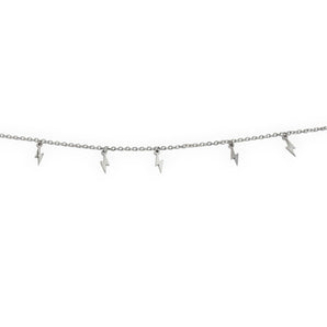 Amnesia Jewellery | Gold Plated Stainless Steel Lightning Choker