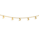 Amnesia Jewellery | Gold Plated Stainless Luna Choker Necklace