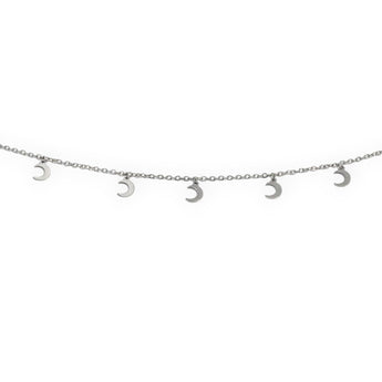 Amnesia Jewellery | Gold Plated Stainless Luna Choker Necklace