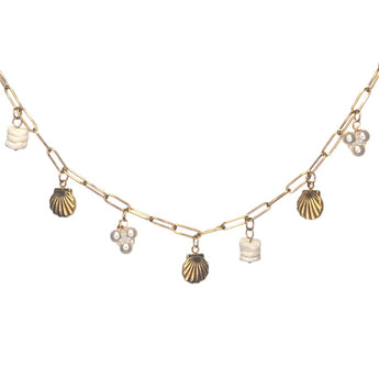 Amnesia Jewellery | Gold Plated Stainless Maldives Choker Necklace