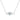 Sterling Silver Mum Cubic Zirconia Heart Necklace